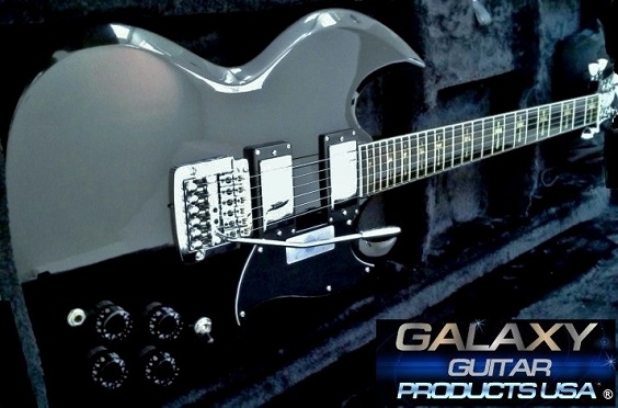 Galaxy Midnight Black Guitar